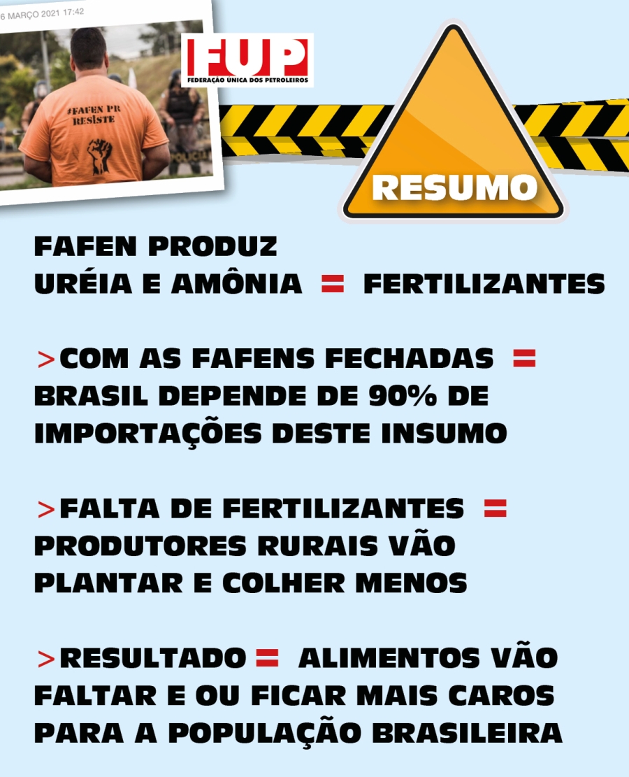 Falta coerência da gestão da Petrobrás e do governo federal diante da importância estratégica do mercado e da indústria nacionais de fertilizantes