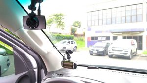 camera carro