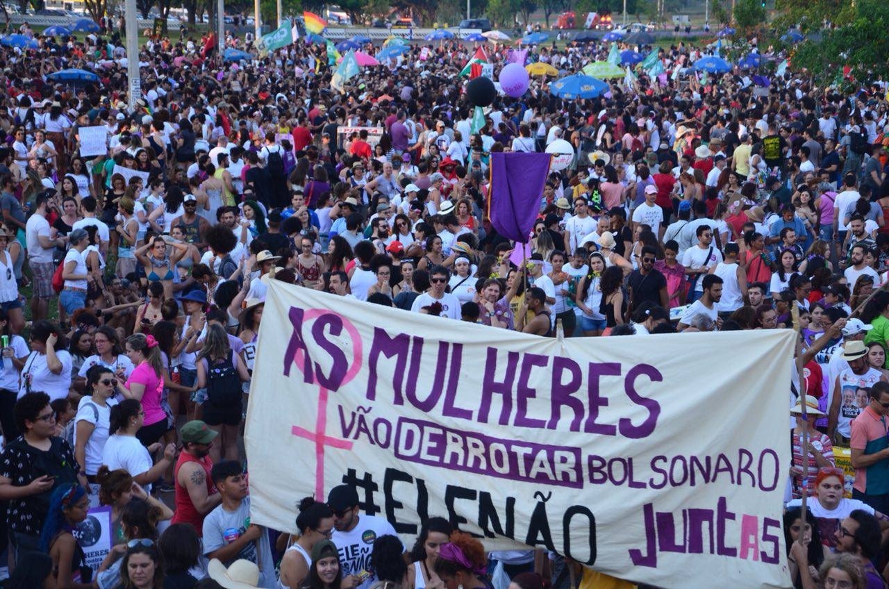 Mulheres contra Bolsonaro deram resposta ao autoritarismo | FUP - Federa&ccedil;&atilde;o  &Uacute;nica dos Petroleiros