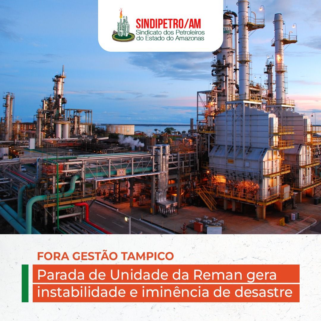 AMS segue sufocando petroleiro  Sindipetro - São José dos Campos e Região