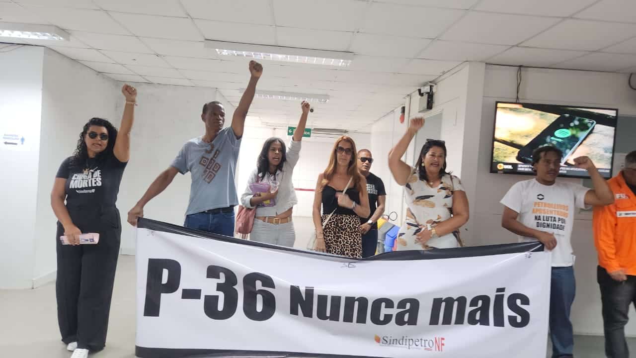Tragédia na P-36 completa 23 anos | FUP - Federação Única dos Petroleiros